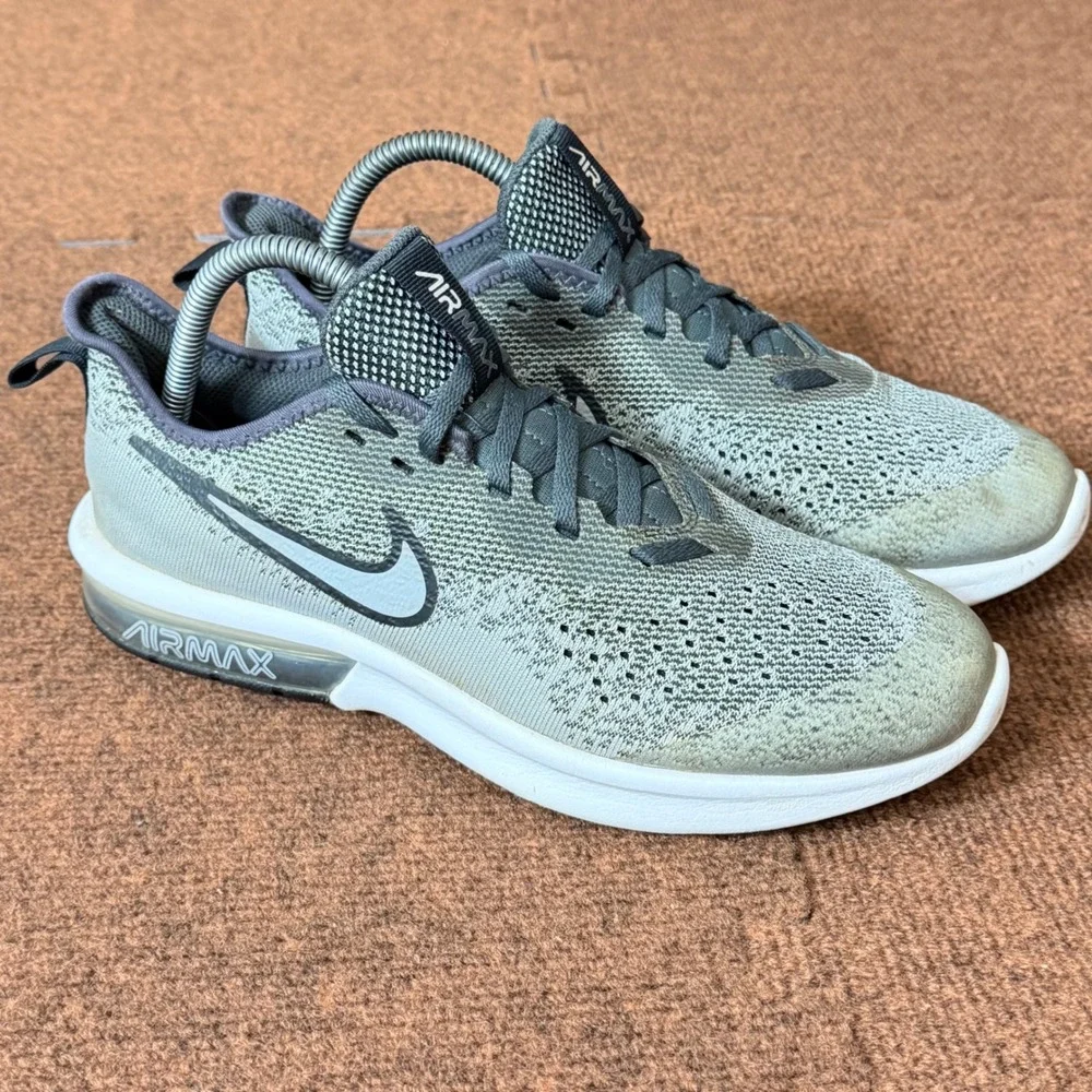 Nike Air Max Kantara Grey Black Running‎ Shoes AQ2244-003 Mens 7Y Womens 8.5 gym